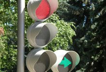  Поворот на красный свет - новый способ борьбы с пробками?