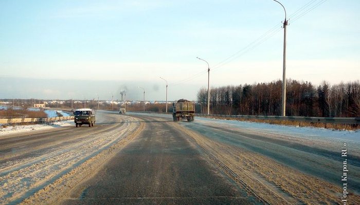 Киров не вошел в список самых опасных дорог России
