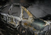 В Кирово-Чепецком районе Опель вспыхнул во время движения