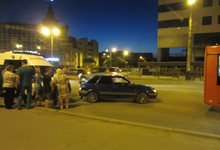 У Старого моста столкнулись легковушка и автобус 