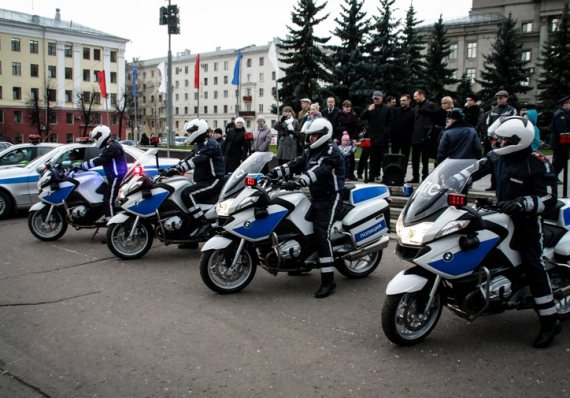 Полиция начнет патрулировать улицы на мотоциклах в апреле-мае