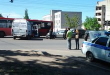 За час на Ленина произошло две аварии