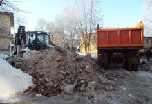 На Шинников устраняют последствия потопа 