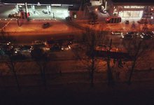 На Московской столкнулись 4 транспортных средства