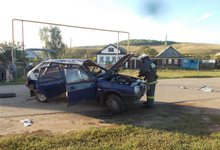 Водитель без прав перевернулся на ВАЗе и погиб