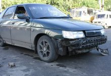 ДТП: После столкновения «семёрку» выбросило на тротуар