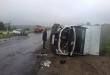 На трассе Вятские Поляны – Киров «Газель» столкнулась с ВАЗом