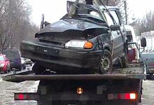 Рейсовый автобус с тридцатью пассажирами попал в ДТП