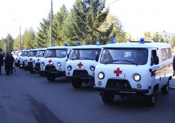 Депздрав закупает 31 карету скорой помощи