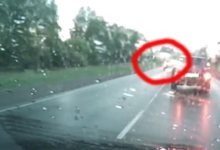 В Интернете появилась видеозапись ДТП с двумя погибшими на Победиловском тракте 