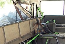 ДТП: 11 пассажиров автобуса ЛиАЗ в травмбольнице