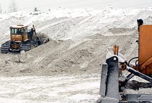 Уборка улиц. Город активно очищают от снега