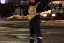 Модернизация перекрестков: на дороги выходят регулировщики