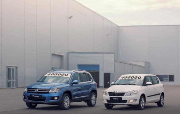 Калужский завод Volkswagen выпустил 600-тысячный автомобиль