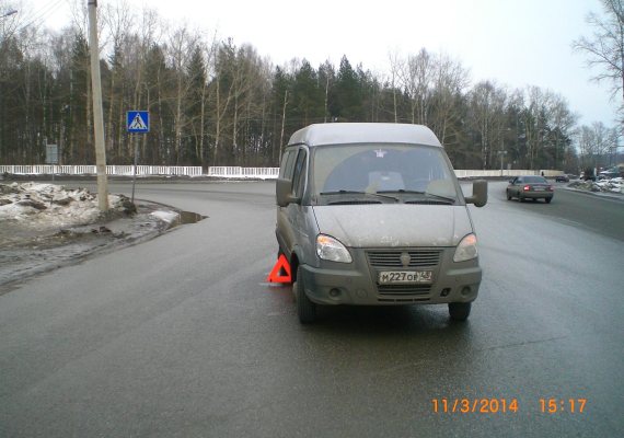 В Кирове водитель Газели сбил бабушку на пешеходном переходе