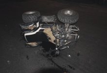 Под Слободским квадроцикл врезался в фуру