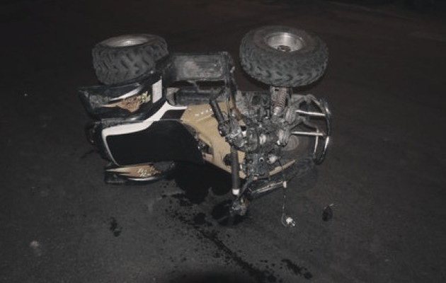 Под Слободским квадроцикл врезался в фуру