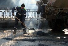 Весенний ремонт дорог начался...