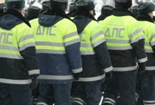 Сегодня все крупные перекрестки находятся под охраной сотрудников ГИБДД