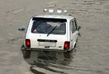 Автомобиль сорвался с обрыва 