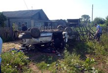 Вчера в области произошли 2 аварии с переворотом 