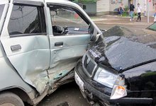 ДТП: столкнулись ВАЗ-2112 и Skoda Octavia