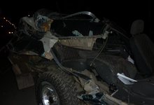 На Щорса водитель Опеля врезался в грузовик. Пассажир погиб