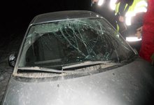 В Кирове по вине пьяного водителя перевернулся Форд