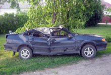 В Лузском районе «пятнадцатая» вылетела в кювет: погиб пассажир