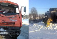 В Советском районе большегруз врезался в дом