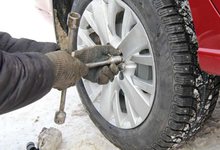 За езду на летней резине зимой — штраф 500 рублей