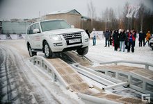 Первый тест-драйв внедорожного парка Mitsubishi в городе Киров