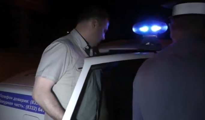 «Ночной патруль» задержал пьяного подполковника полиции
