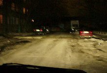 Киров в июне: по разбитым дорогам и в полной темноте... впрочем недолго