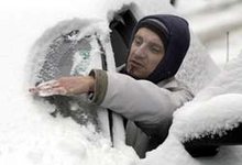 Выпал первый снег: пробки и дорожные затруднения обеспечены