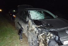 Два пешехода погибли под колесами иномарки на трассе Киров – Пермь