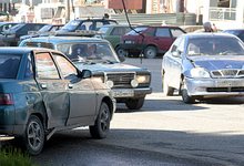 Авария на перекрестке Некрасова - Октябрьский проспект