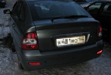 Ночью в Нововятске Лада Приора врезалась в грузовик