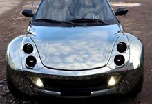 Зеркальный Smart Brabus — «НЕТ» дорогому бензину