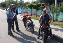 Сотрудники ГИБДД проверят мотоциклистов