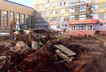 Вместо сквера на Карла Маркса — парковка