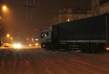 Уборочная техника работает… ночью?