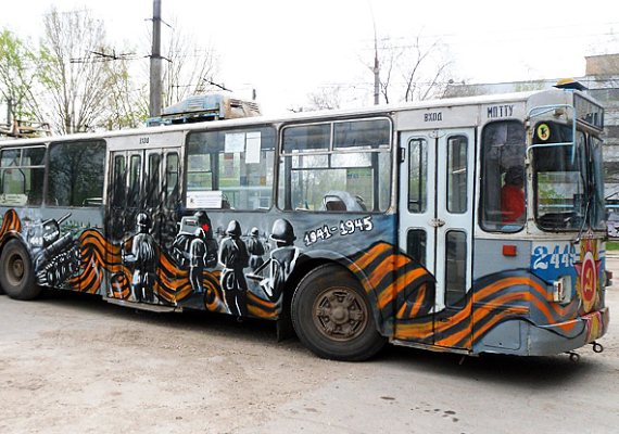 9 мая по городу проедет «Троллейбус Победы»