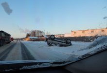 Молодой парень на «Ниве» перевернулся в ДТП в Омутнинске