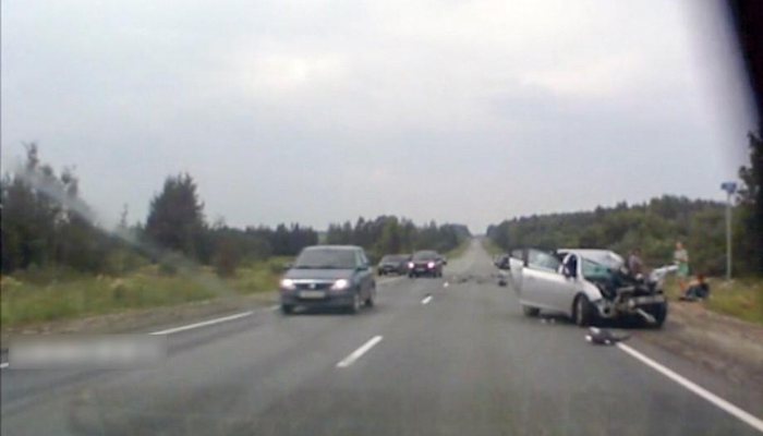 На трассе Киров-Юрья произошло смертельное ДТП из-за уснувшего водителя