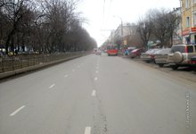 Неправильную разметку на Октябрьском уберут до конца года