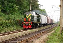 В Верхнекамском районе ВАЗ столкнулся с тепловозом