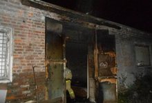 В Кирове выясняют причины ЧП в гараже: сгорел мотоцикл «Урал»