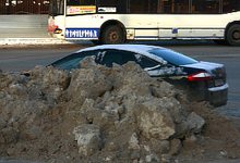 Новая противогололедная смесь: как работает реагент на дорогах Кирова?