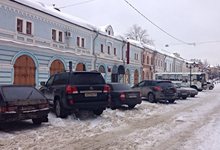 Пешеходная зона улицы Спасской превращается в парковку